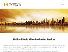 Tablet Screenshot of hubbardradioseattle.com